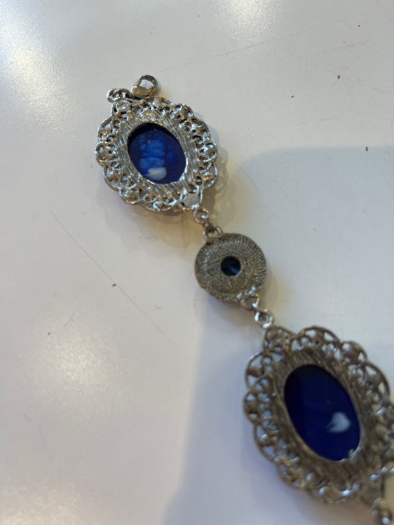 Billede af Blåt armbånd 