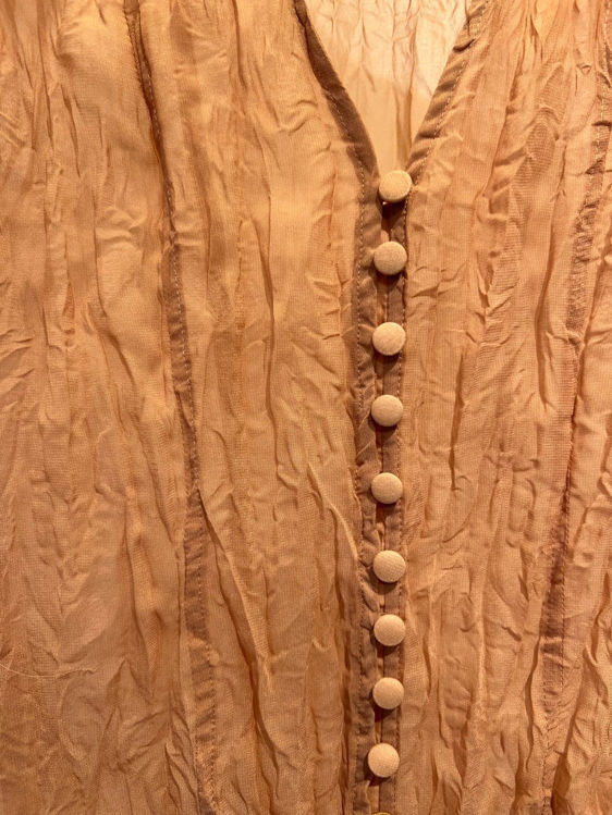 Billede af rust gennemsigtig bluse