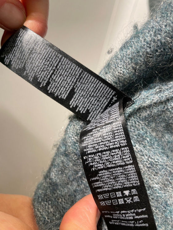 Billede af Merino uld cardigan
