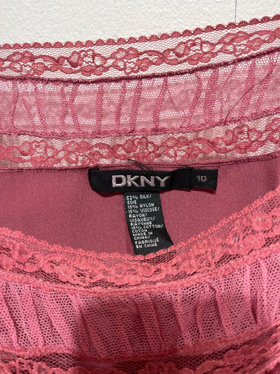 Billede af DKNY silke chemise
