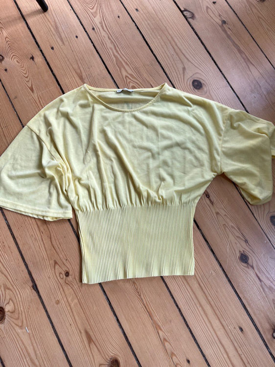 Billede af zara gul top