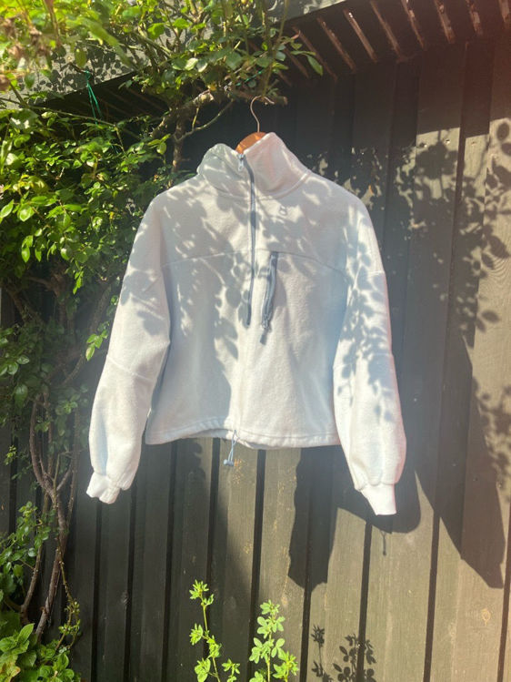 Billede af baby blå Fleece trøje