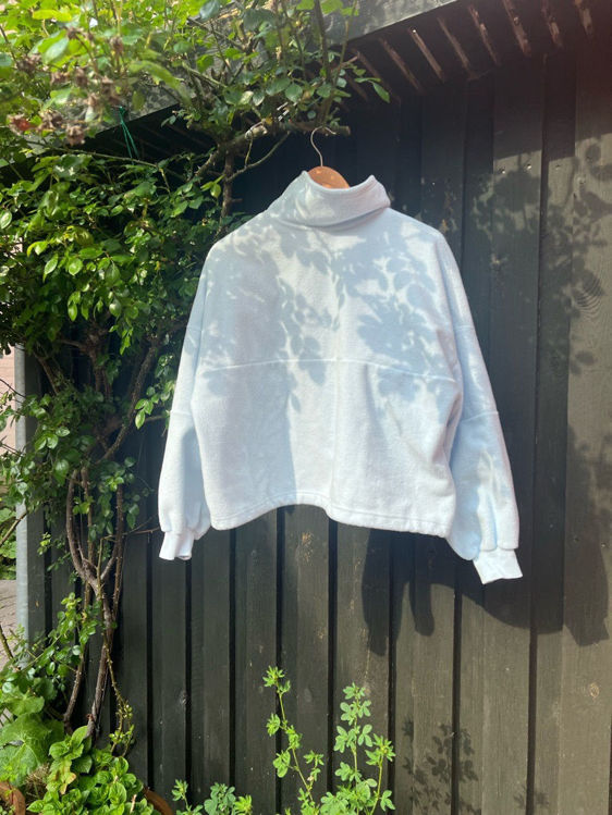 Billede af baby blå Fleece trøje