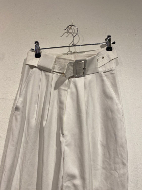 Billede af Vintage hvide habitbukser
