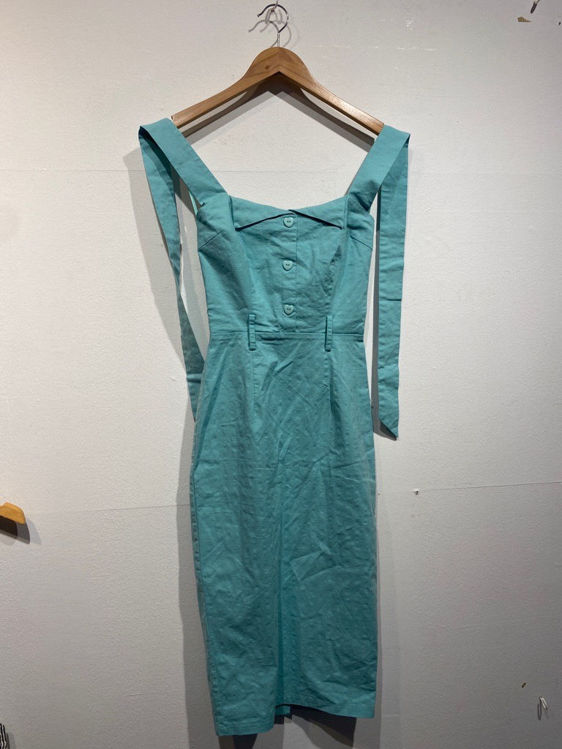 Billede af Vintage turkis kjole