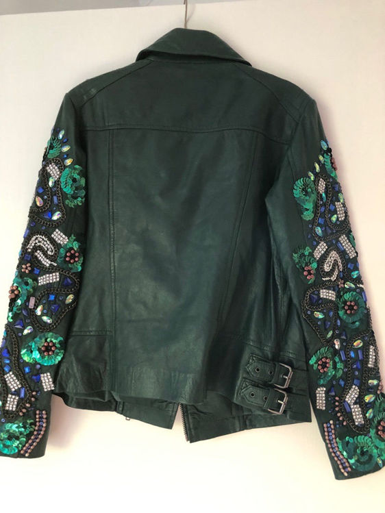 Billede af Skindjakke fra Asos