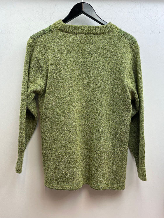 Billede af Vintage grøn glimmer strik