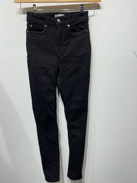 Billede af Sorte næsten nye  stramme jeans