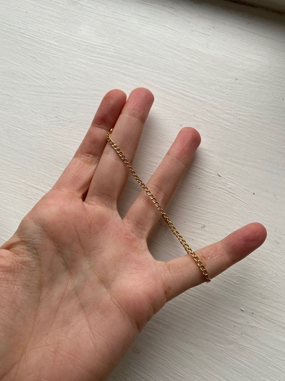 Billede af 9k solid gold (375) bracelet