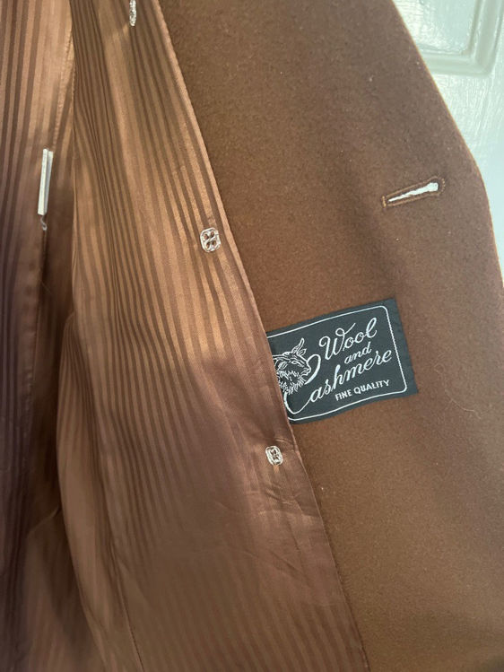 Billede af Vintage cashmere frakke