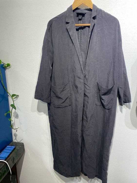 Billede af Lang løs blazer fra Monki
