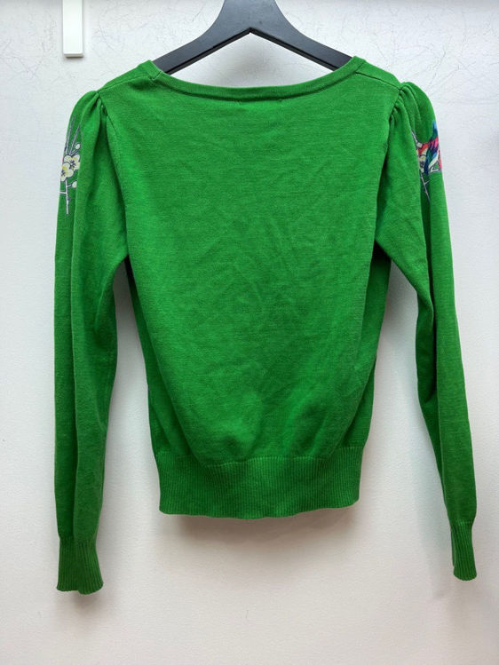 Billede af Grøn vintage cardigan