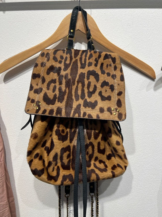 Billede af Leopard pels taske 