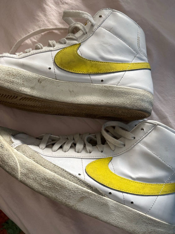 Billede af Nike sneakers hvide med gult