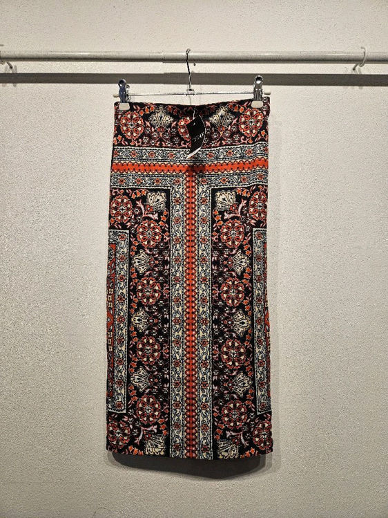 Billede af TopShop fin stretchy nederdel m.print