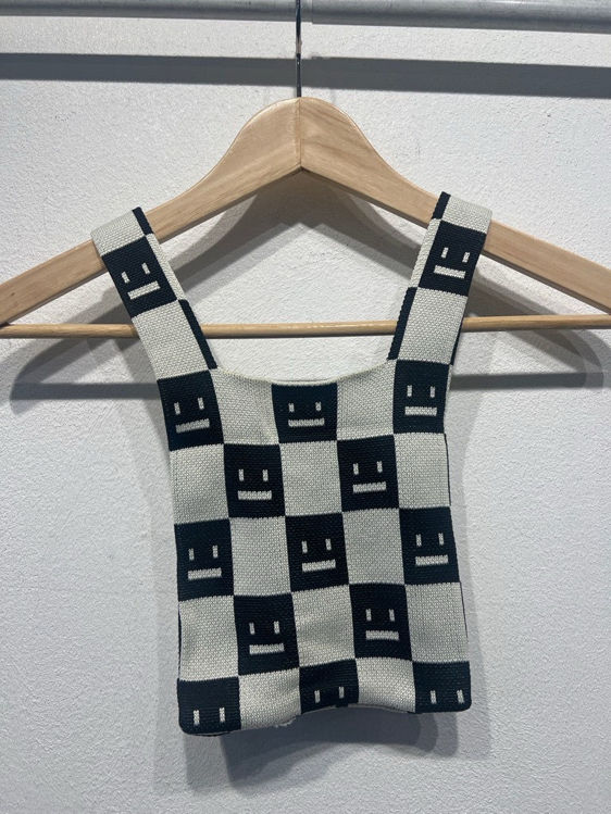 Billede af Knitting bag smile face 
