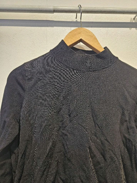 Billede af Sort højhuset bluse 