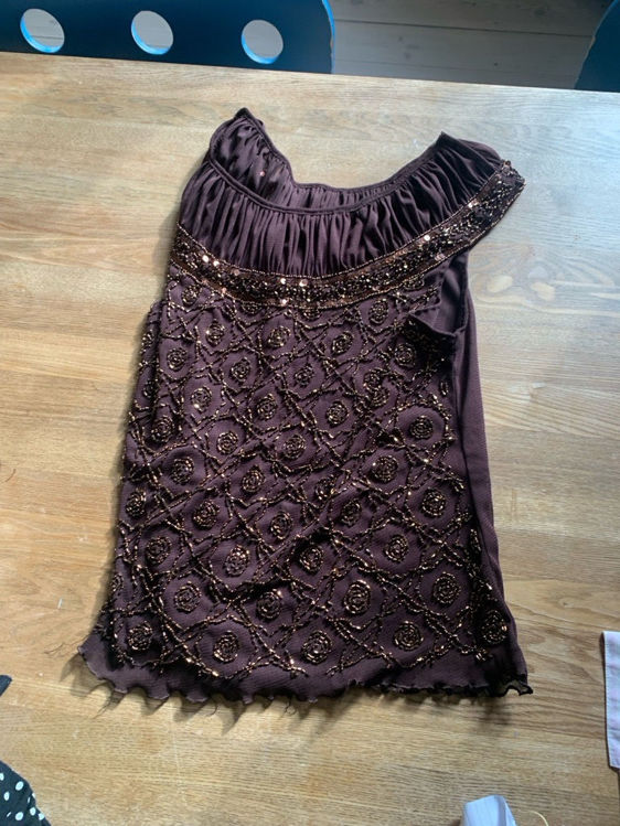 Billede af Brun top