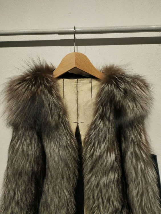 Billede af ÆGTE PELS VEST