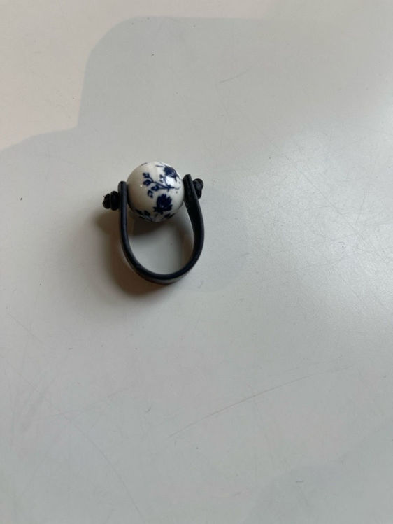 Billede af Ring - stor perle