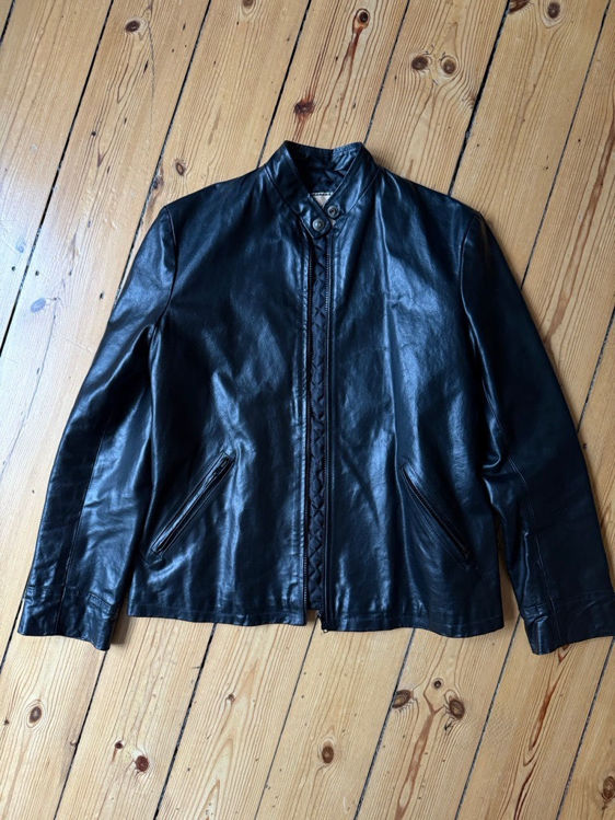 Billede af Læder jakke vintage 