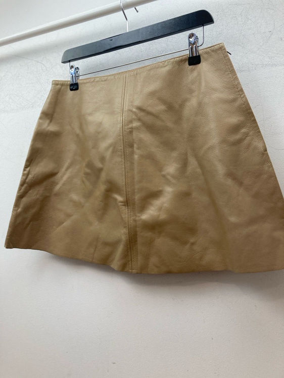 Billede af Mini nederdel beige 