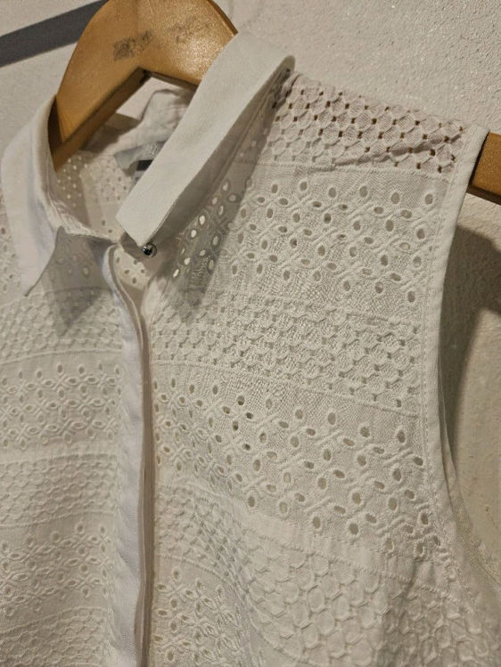 Billede af H&M fin top m.broderi 