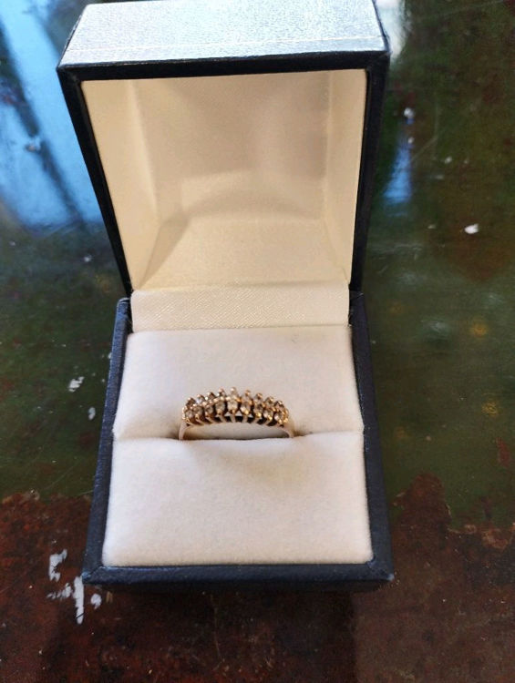 Billede af ÆGTE GULD 14 K RING