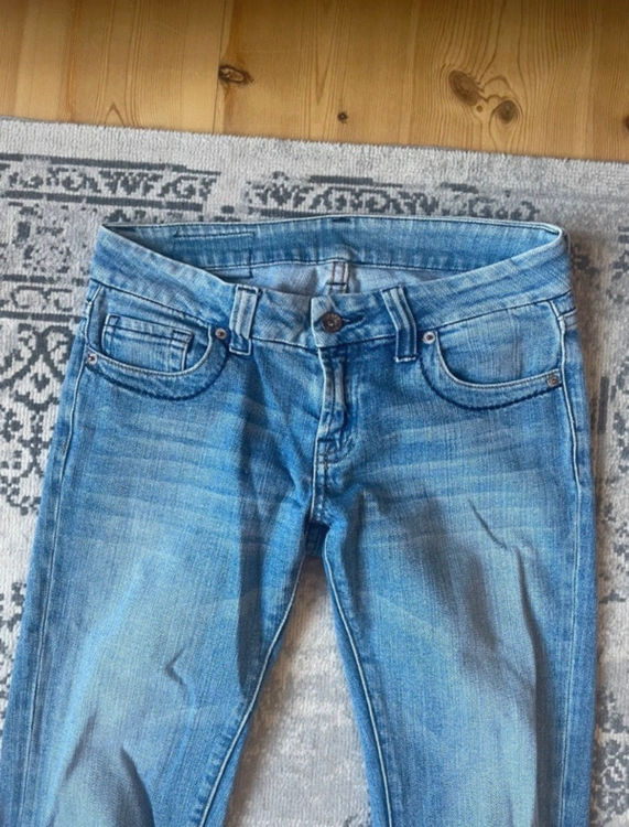 Billede af Vintage lav taljede jeans