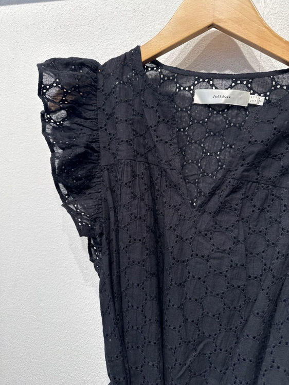 Billede af broderi anglaise kjole 