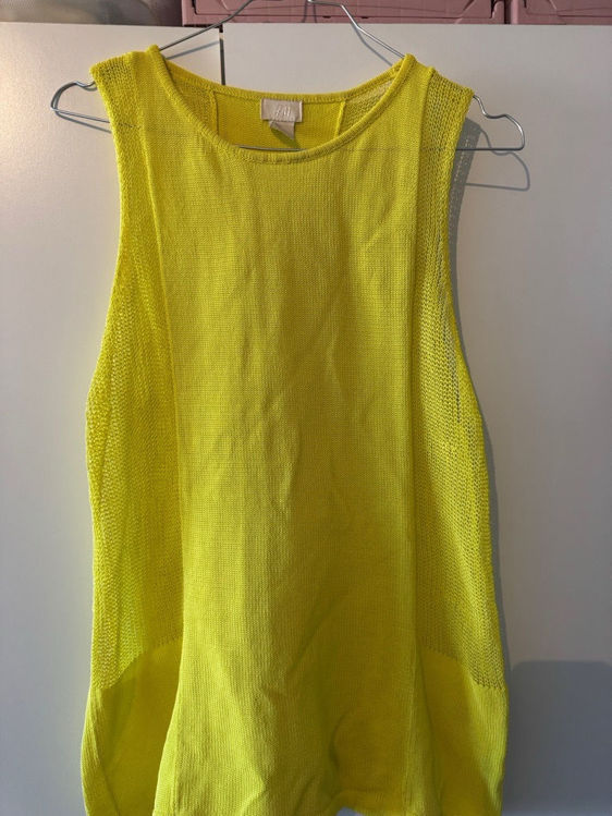 Billede af Gul H&M top