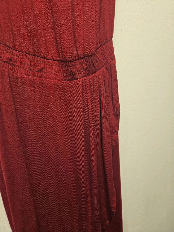 Billede af Flot stretchy strapless kjole m.slids