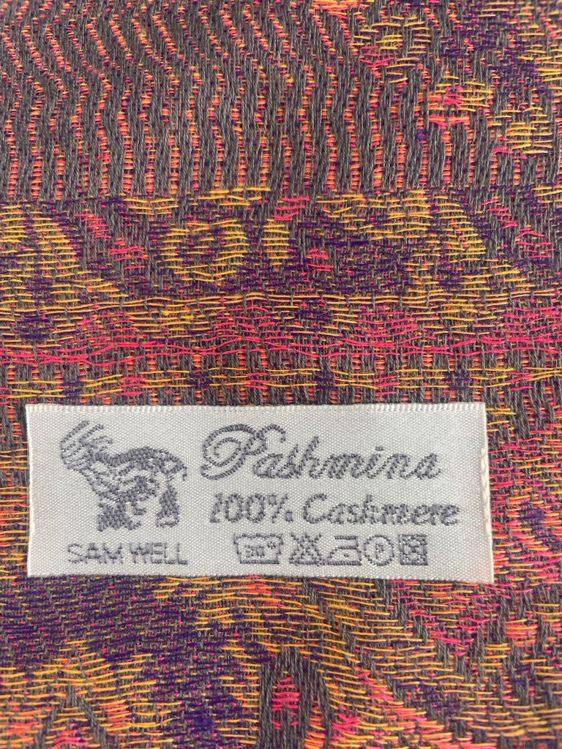Billede af Pashmina cashmere tørklæde 