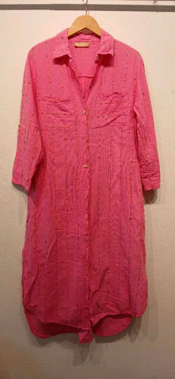 Billede af Marta pink kjole kaftan