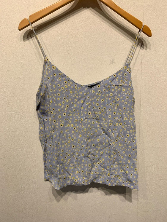 Billede af Cotton on blue top with yellow, stl M
