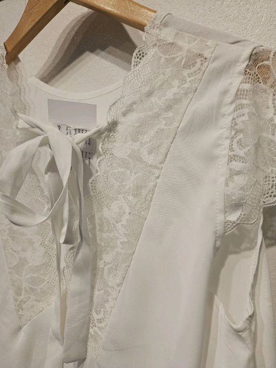 Billede af Fin blonde top m.sløjfe 