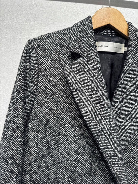 Billede af Sort/hvid blazer 