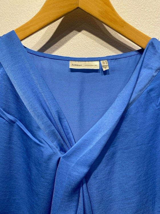 Billede af InWear blå bluse som ny